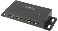 Logilink UA0141A Usb 2.0 hub (4 port) fekete kép