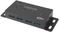 Logilink UA0149 LogiLink UA0149 USB 3.0 HUB (4 port) Fekete kép