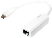 Logilink UA0238 Logilink USB Type-C M - RJ45 F Adapterkábel 0.15m Fehér kép