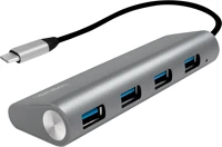 Logilink UA0309 Usb 3.1 hub (4 port) ezüst kép