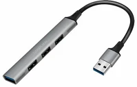 Logilink UA0391 LogiLink USB 3.0, 4 portos vékony hub, alumínium házzal kép