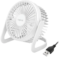 Logilink UA0402 Usb ventilátor, 12,7 cm (5 hüvelyk), fehér kép