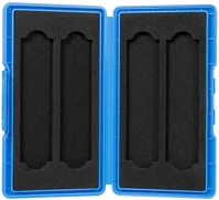 Logilink UA0417 Tárolódoboz 4x m.2 ngff/nvme ssd-hez, ütésálló, kék kép