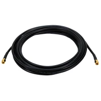 Logilink WL0101 Rp-sma m/m antenna kábel hosszabbító 5m fekete kép
