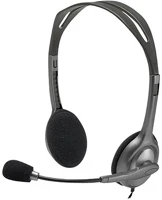 Logitech 24.00317 Headset vezetékes  h110 jack fekete kép