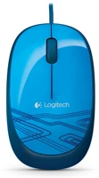 Logitech 910-003114 M105 vezetékes optikai egér - kék kép