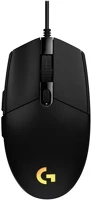 Logitech 910-005796 G203 lightsync vezetékes, gamer, optikai egér usb, 8000 dpi, fekete kép