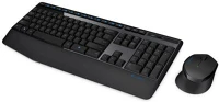 Logitech 920-006489 Logitech MK345 Wireless Billentyűzet ENG + Optikai egér Kombó - Fekete kép