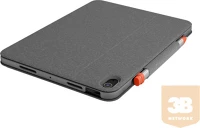 Logitech 920-010121 Folio touch for ipad air 4th generation oxford grey intnl (us) kép