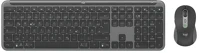 Logitech 920-012504 mk950 signature slim wireless bluetooth keyboard combo for business graphite kép