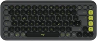 Logitech 920-013071 Pop icon keys us vezeték nélküli grafitszürke/zöld billentyűzet kép