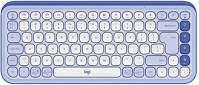 Logitech 920-013074 Pop icon keys us vezeték nélküli lila/piszkosfehér billentyűzet kép
