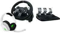 Logitech 991-000487 G920 driving force pc/xbox kormány + astro a10 headset csomag kép