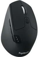 Logitech M720 THRIATLON Egér - m720 thriatlon (vezeték nélküli, bluetooth csatlakozás, 1000 dpi, 8 gomb, fekete) kép