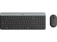 Logitech US 920-009204 Mk470 slim vezeték nélküli billentyűzet és egér - grafit - angol us kép