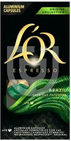 L’or 057 812 Kávékapszula l'or brasil nespresso kompatibilis 10 kapszula/doboz kép