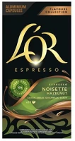 L’or 058 060 Kávékapszula l'or mogyorós nespresso kompatibilis 10 kapszula/doboz kép