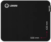 Lorgar LEGACER 755 Legacer 755 gaming egérpad black kép