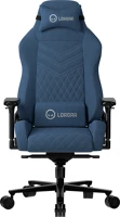 Lorgar LRG-CHR422BL Ace 422, gaming chair, anti-stain durable fabric, 1.8 mm metal frame, multiblock mechanism, 4d armrests, 5 star aluminium base, class-4 gas lift, 75mm pu casters, blue kép