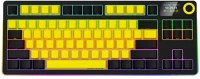 Lorgar LRG-KBP70TKLW-YL-US Kbp70tklw wireless bluetooth mechanical gaming keyboard black/yellow us kép