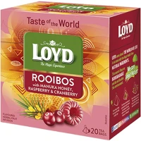 Loyd VEC14_02876 Gyümölcstea  piramis rooibos méz-málna-áfonya 20x1,7 g kép