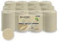 Lucart 150 ID LUCART_861061E FEHÉR Kéztörlő 2 rétegű tekercses átmérő: 19 cm 150 m 6 tekercs/karton eco kép