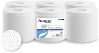 Lucart 19 CF 100 Kéztörlő tekercses  strong 19 cf 100 m fehér 2 rétegű kép