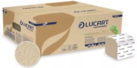 Lucart 811A74 Toalettpapír 2 rétegű hajtogatott 210 lap/csomag 40 csomag/karton econatural 210 i _ havanna barna kép