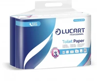 Lucart 811C78 Toalettpapír 3 rétegű 140 lap/tekercs 100 % cellulóz hófehér 24 tekercs/csomag 3.24 strong _ kép
