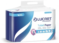 Lucart 811C78P Toalettpapír 3 rétegű 140 lap/tekercs 100 % cellulóz hófehér 24 tekercs/csomag 3.24 strong _ kép