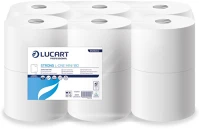 Lucart 812501J Toalettpapír 2 rétegű közületi átmérő:18,2 cm laponkénti adagolás kép
