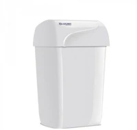 Lucart 892357 Hulladékgyűjtő műanyag 43 literes fehér identity waste bin _ kép