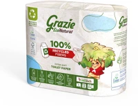 Lucart ALD811855S Grazie natural háztartási toalettpapír, 3 rétegű, 4 tekercses kép