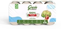 Lucart ALD811E15 Grazie natural háztartási toalettpapír 3 rétegű, 8 tekercses kép