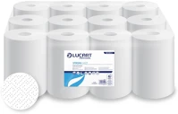 Lucart ALD861093J Strong 14 j mini kéztörlő 2 réteg 100% cell ragasztott 58m 12 tekercs/zsugor kép
