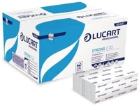 Lucart COR_UBC55 kéztörlő,  z hajtogatott, 2 rétegű, 200 lap, slim adagolóhoz, lucart kép