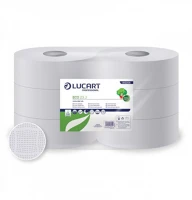 Lucart DA503XSZAD812206 Eco 23 j toalettpapír, 2 rétegű, fehér, 165 m, 6 tekercs/zsugor kép