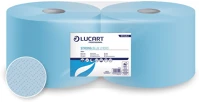Lucart DA503XSZAD851326J Strong blue 2.100 ipari törlőkendő, 2 rétegű, 1000 lap, 2 tekercs/zsugor kép