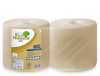 Lucart DA503XSZAD852218 Eco natural ipari törlő 2 rétegű, 800 lapos, 2 tekercs/zsugor kép