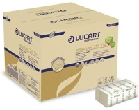 Lucart ECONATURAL 216TN Szalvéta, 1/4 hajtogatott, 24x16 cm,  