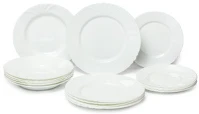 Luminarc LUMINARC CADIX 18 DB-OS Cadix étkészlet, 18 db-os, fehér kép