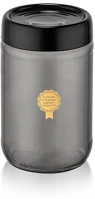 Luxplastic C-00360 Iris  black pearl üveg tároló 660ml kép