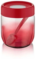 Luxplastic C-00418 Iris  rainbow piros üveg tároló 425ml kép