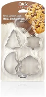 Luxplastic L-00155 Iris  cookie süteményvágó forma szett 5 darabos, fém kép