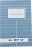 Lynx 1314943 Füzet iskolai a5, 32lap, szótár 31-32 kép