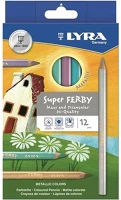 Lyra 07.03078 Színes ceruza  super ferby metál 12 darabos kép
