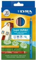 Lyra FERBY 12 Színes ceruza  super ferby 12 db/készlet kép