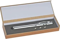 M-collection 15318 Lézer mutató, pointeres toll, fém, led kép