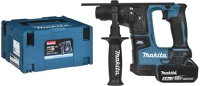 Makita DHR171RTJ Akkus szénkefementes fúrókalapács (akkuval és töltővel) kép