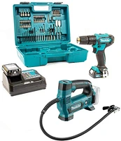 Makita HP333DSAX1 Akkus kalapács, 12v (kék/fekete, 2x li-ion akkumulátor 2,0ah) kép